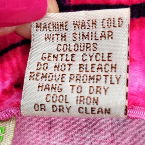 Olivia and Grace Pink Lilies Zebra Skirt 8 NWOT - Picture 11 of 13